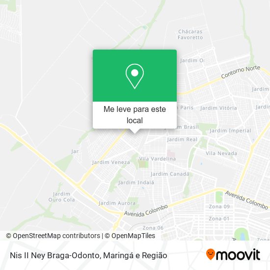 Nis II Ney Braga-Odonto mapa