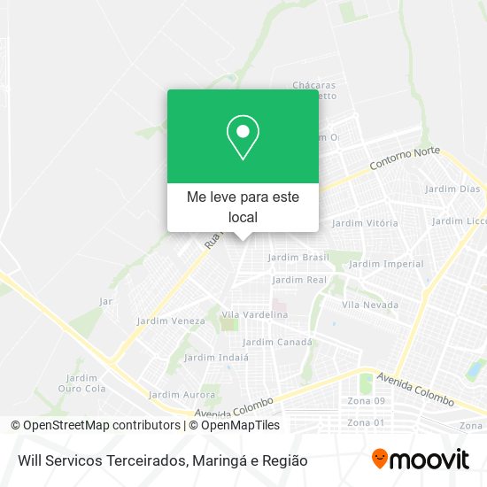 Will Servicos Terceirados mapa