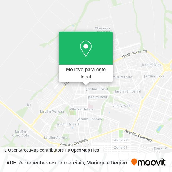 ADE Representacoes Comerciais mapa