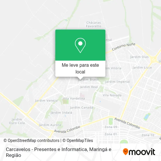 Carcavelos - Presentes e Informatica mapa