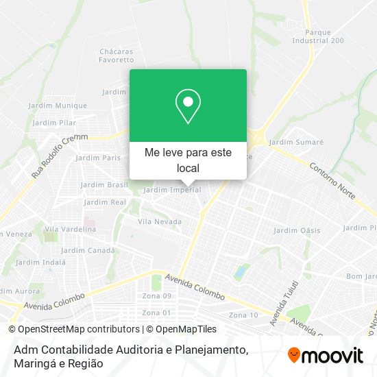 Adm Contabilidade Auditoria e Planejamento mapa