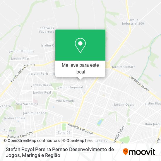 Stefan Poyol Pereira Pernao Desenvolvimento de Jogos mapa