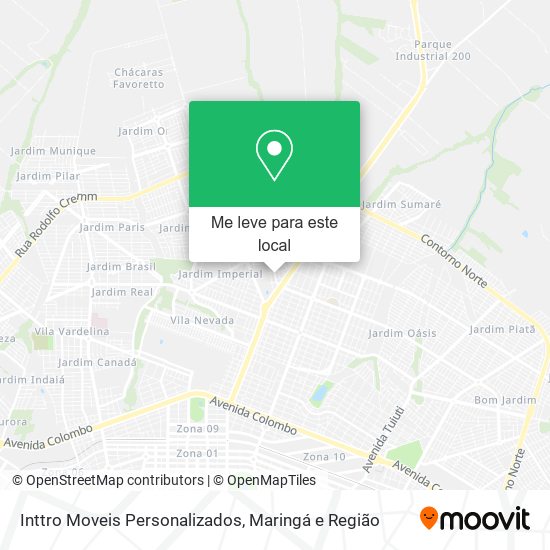 Inttro Moveis Personalizados mapa