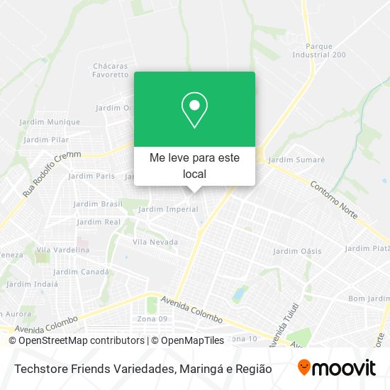 Techstore Friends Variedades mapa