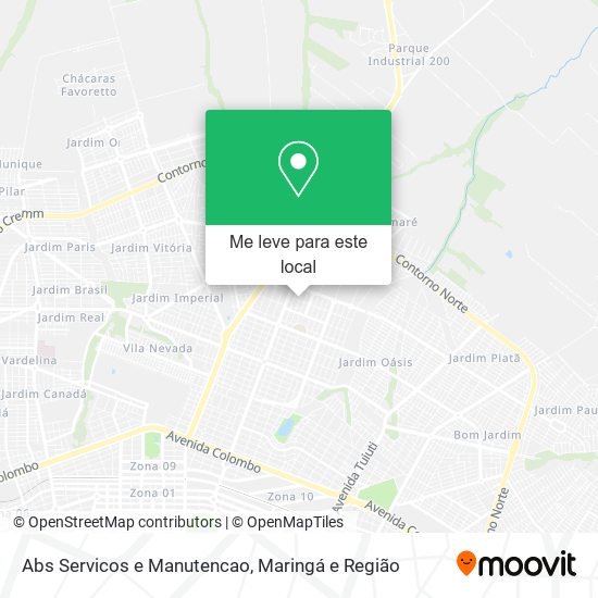 Abs Servicos e Manutencao mapa