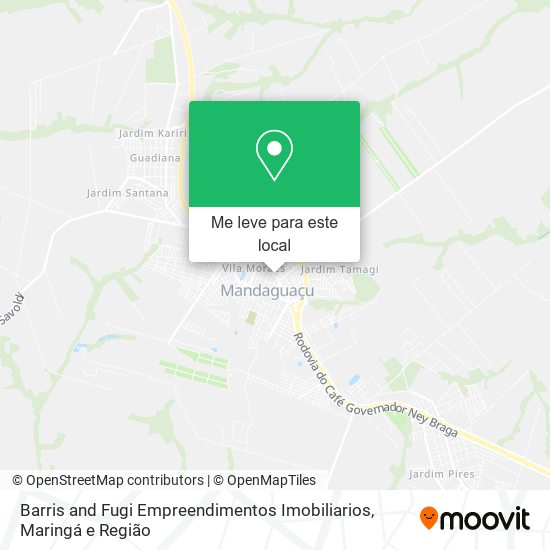 Barris and Fugi Empreendimentos Imobiliarios mapa