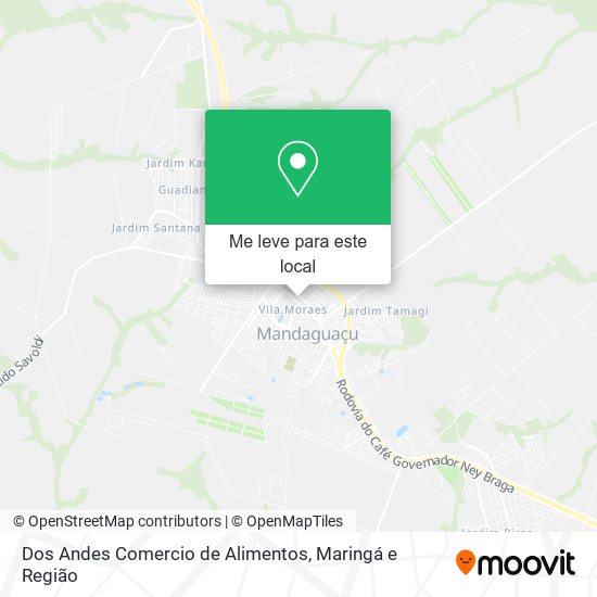 Dos Andes Comercio de Alimentos mapa