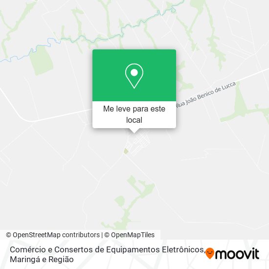 Comércio e Consertos de Equipamentos Eletrônicos mapa