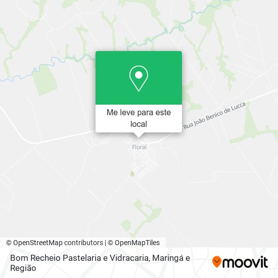 Bom Recheio Pastelaria e Vidracaria mapa