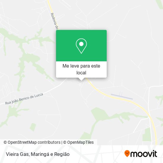 Vieira Gas mapa