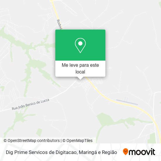 Dig Prime Servicos de Digitacao mapa