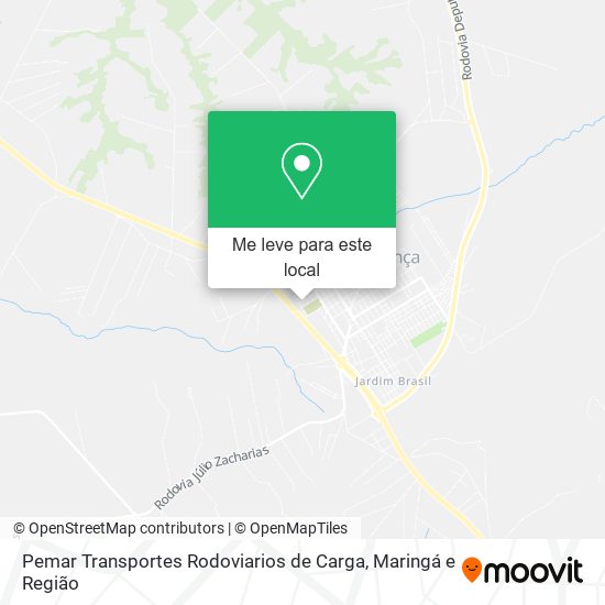 Pemar Transportes Rodoviarios de Carga mapa