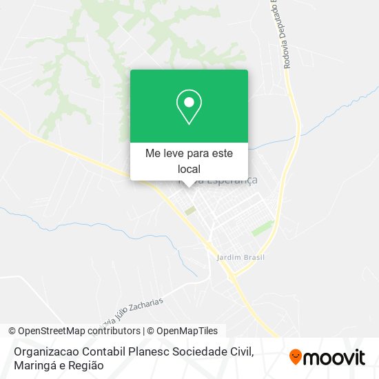 Organizacao Contabil Planesc Sociedade Civil mapa