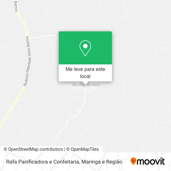 Rafa Panificadora e Confeitaria mapa