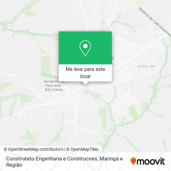 Construteto Engenharia e Construcoes mapa