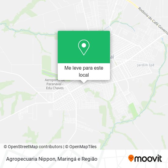 Agropecuaria Nippon mapa