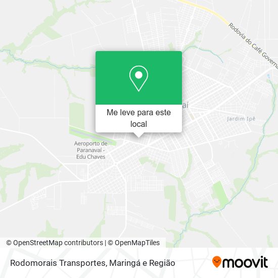 Rodomorais Transportes mapa