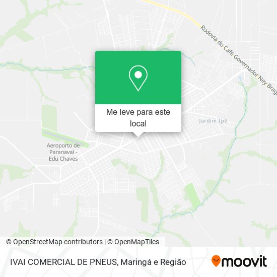 IVAI COMERCIAL DE PNEUS mapa