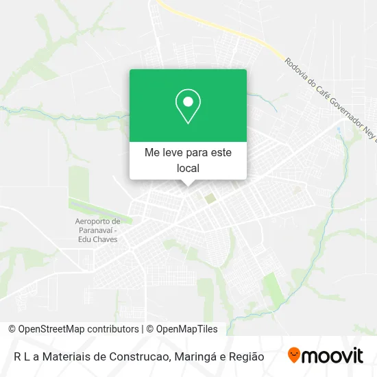 R L a Materiais de Construcao mapa