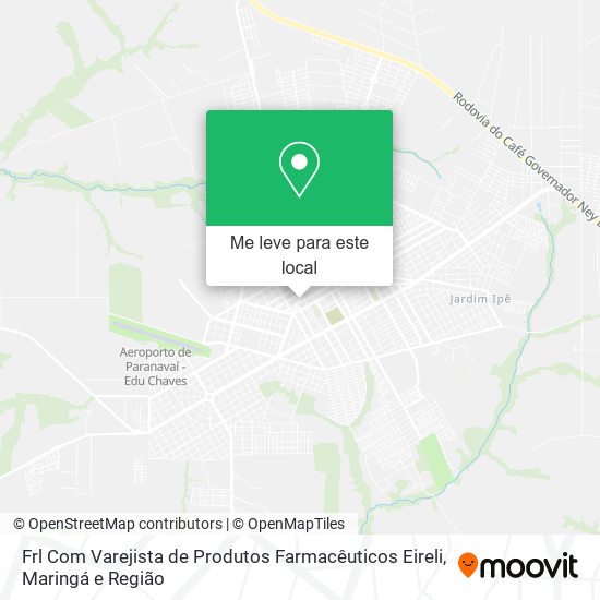 Frl Com Varejista de Produtos Farmacêuticos Eireli mapa