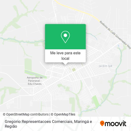 Gregorio Representacoes Comerciais mapa