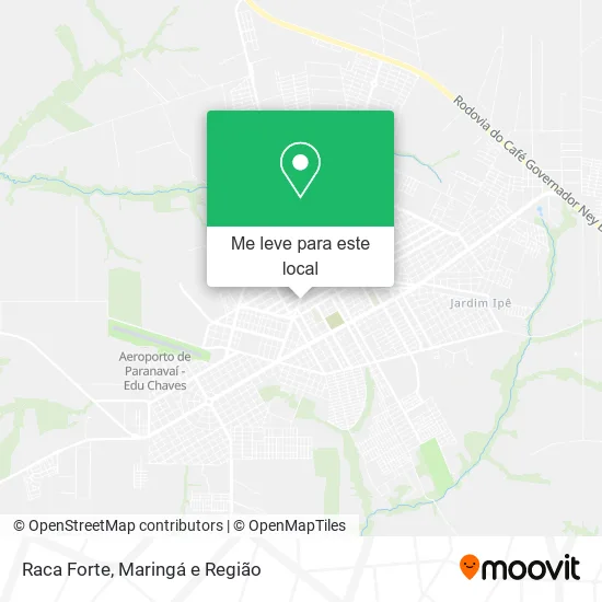 Raca Forte mapa