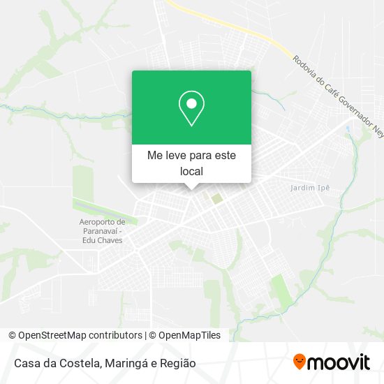 Casa da Costela mapa