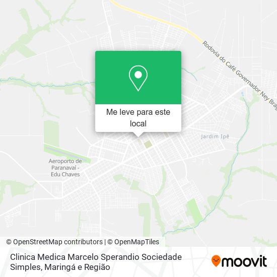 Clinica Medica Marcelo Sperandio Sociedade Simples mapa