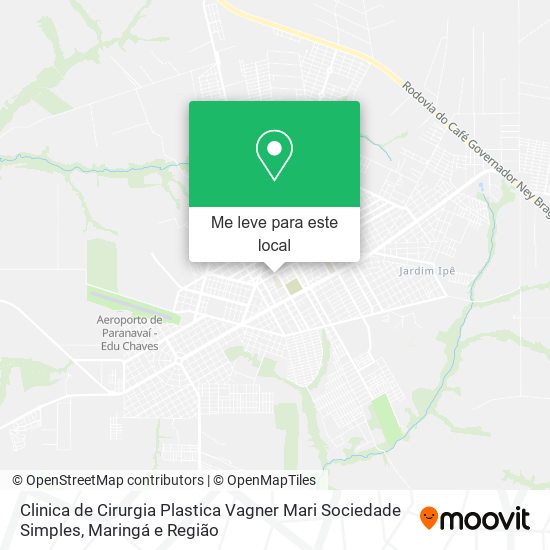 Clinica de Cirurgia Plastica Vagner Mari Sociedade Simples mapa