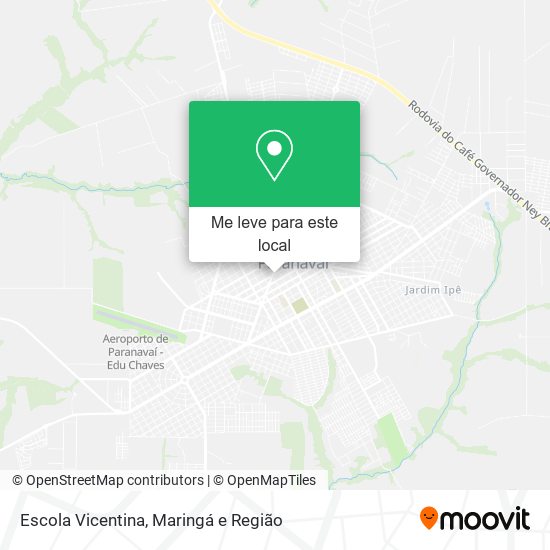 Escola Vicentina mapa