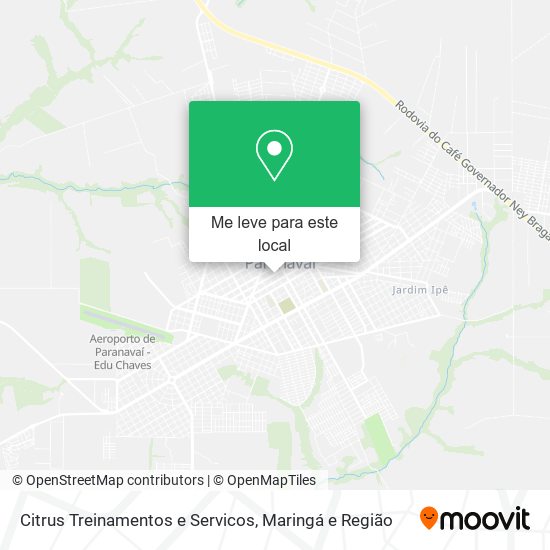 Citrus Treinamentos e Servicos mapa