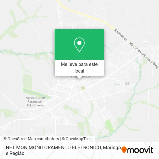 NET MON MONITORAMENTO ELETRONICO mapa