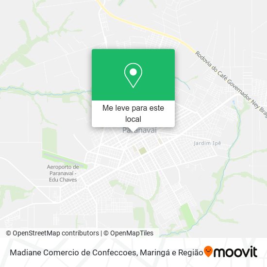 Madiane Comercio de Confeccoes mapa