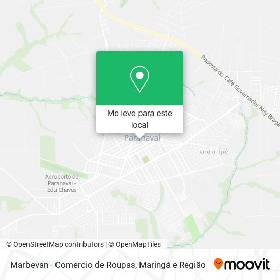 Marbevan - Comercio de Roupas mapa