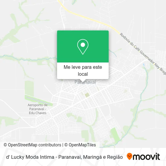 d' Lucky Moda Intima - Paranavai mapa