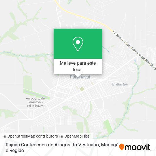 Rajuan Confeccoes de Artigos do Vestuario mapa