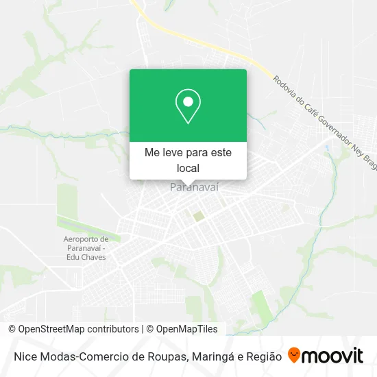 Nice Modas-Comercio de Roupas mapa