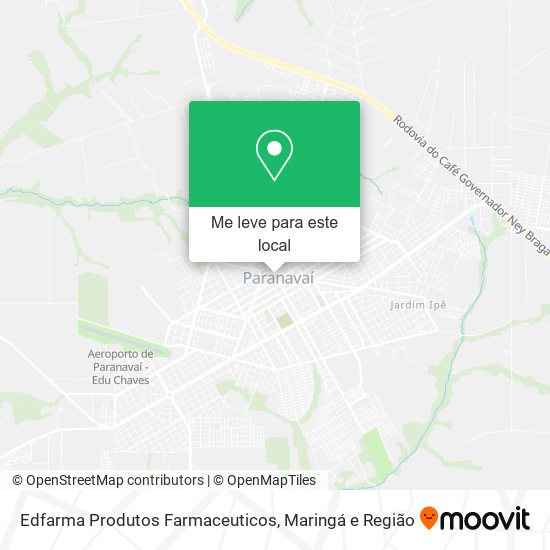 Edfarma Produtos Farmaceuticos mapa