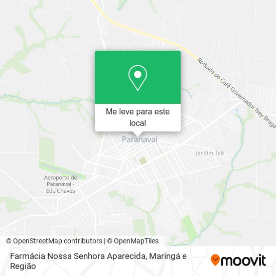 Farmácia Nossa Senhora Aparecida mapa