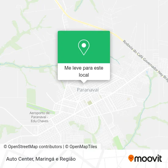 Auto Center mapa