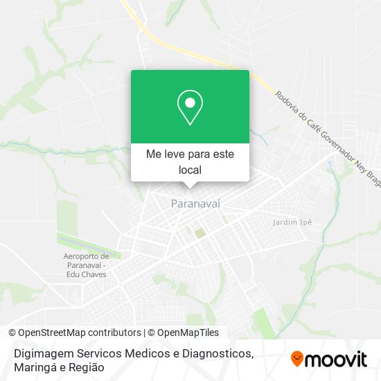 Digimagem Servicos Medicos e Diagnosticos mapa