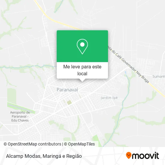 Alcamp Modas mapa