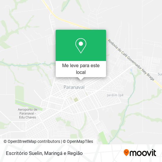 Escritório Suelin mapa