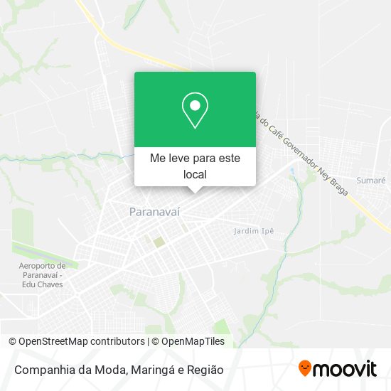 Companhia da Moda mapa