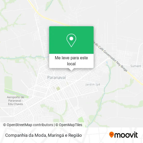 Companhia da Moda mapa