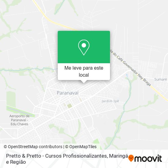 Pretto & Pretto - Cursos Profissionalizantes mapa