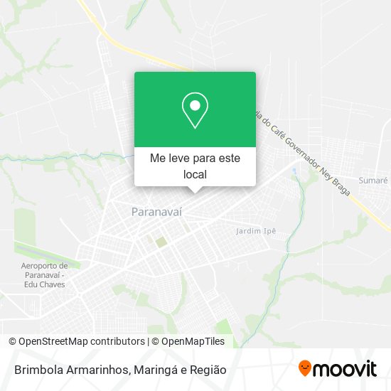 Brimbola Armarinhos mapa