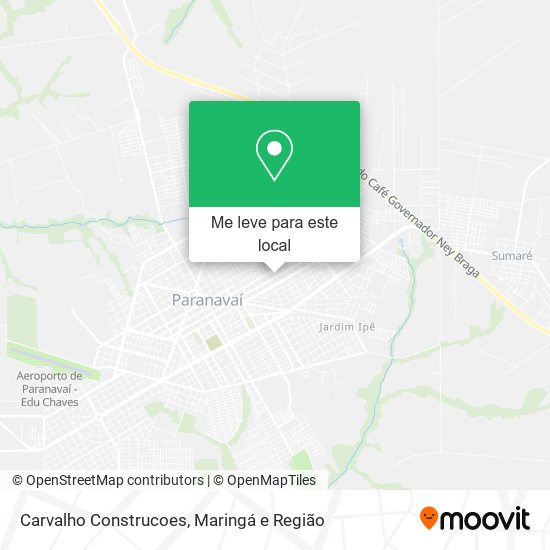 Carvalho Construcoes mapa