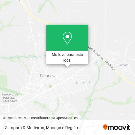 Zamparo & Medeiros mapa