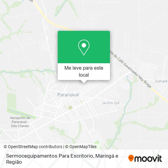 Sermocequipamentos Para Escritorio mapa